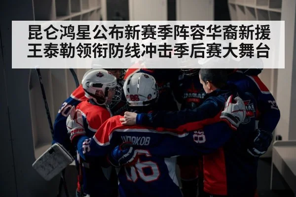 ice hockey team huddle